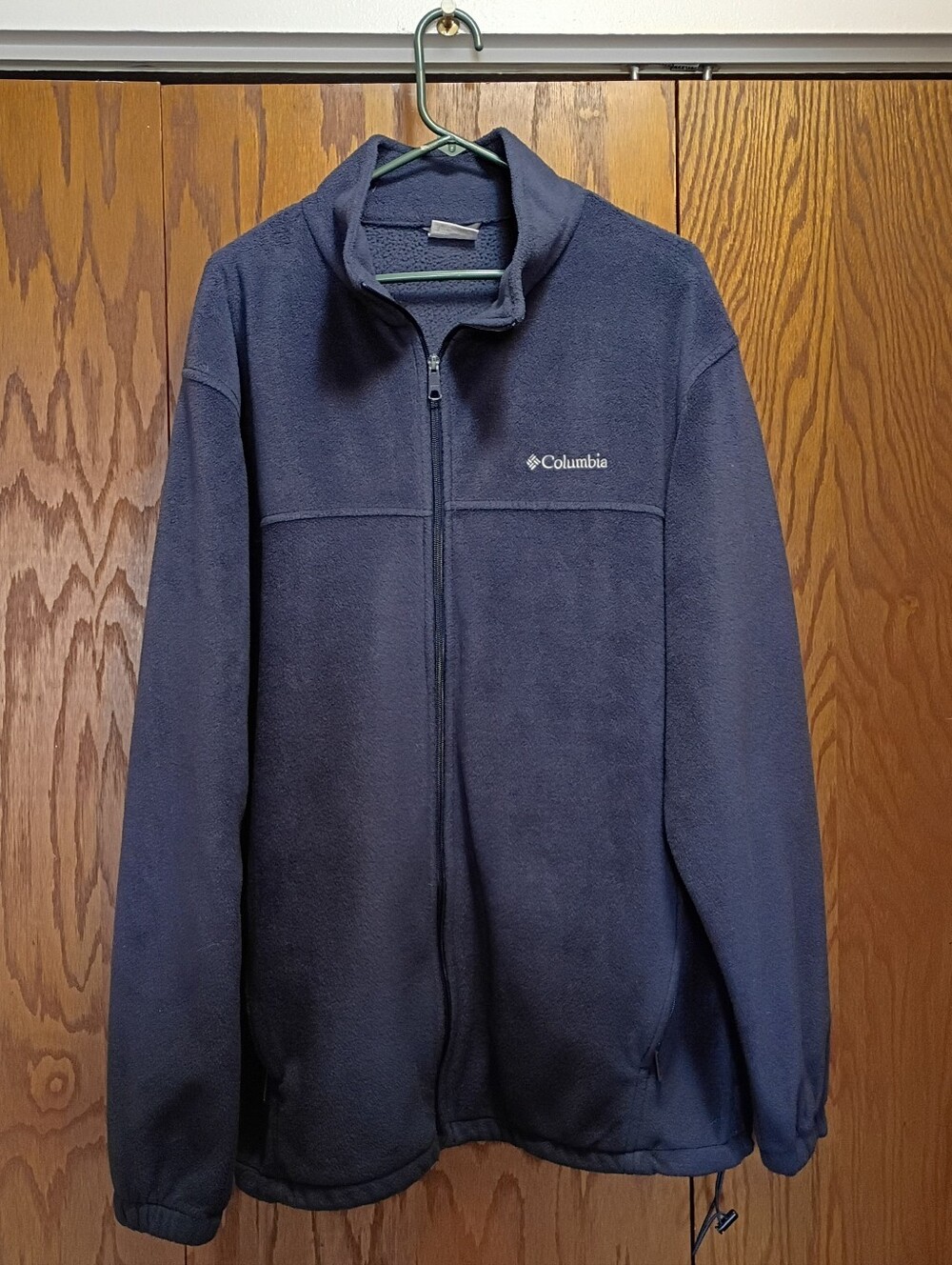 Columbia Men's Dark Navy Full-Zip Fleece Jacket